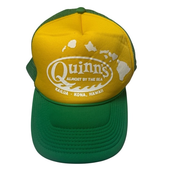 Vintage Hawaii trucker hat Quinn's Kailua Kona - Picture 1 of 8